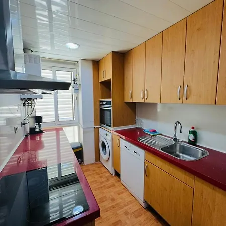 Piso Shic De Playa Fenals Con Terraza Y Piscina *