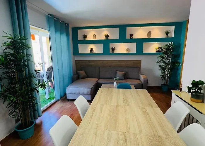 Piso Shic De Playa Fenals Con Terraza Y Piscina Apartman Lloret de Mar